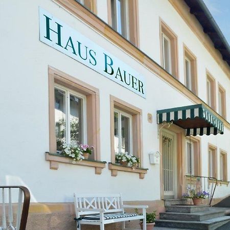 Hotel Haus Bauer Бад-Бернекк-ім-Фіхтельґебірґе Екстер'єр фото